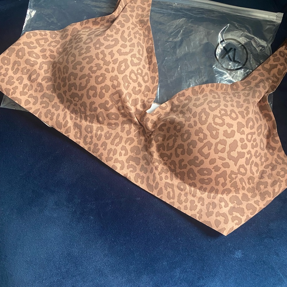 Viral Jelly Brown Leopard Print Bra - Picture 2 of 5
